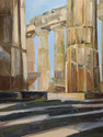 Painting--Oil-ExpressionistRuins of Selintute