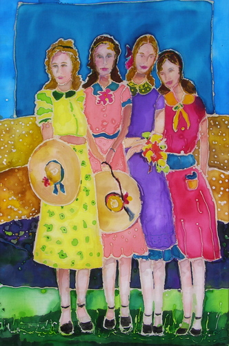 Painting-Figurative-Maids of Cotton, 1942