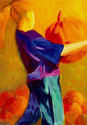 Pumpkin Girl - SOLD