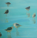 Birds By The Waters Edge - SOLD