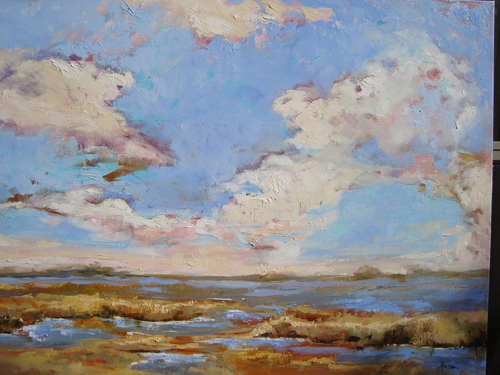 Painting-Landscape-Fountainbleau Marsh