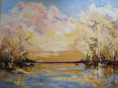 Painting-Landscape-Sky to Water
