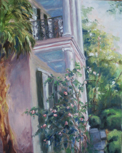 Painting-Landscape-Garden District, Murray Home