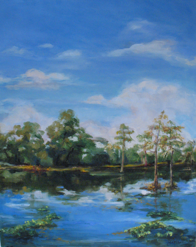 Painting-Landscape-Nature's Mirror #2