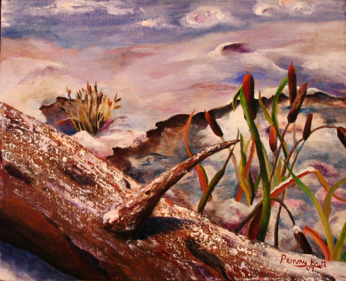 Painting-Landscape-Tails of Winter
