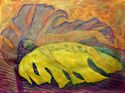 Painting--Acrylic-FigurativeLeaf Woman