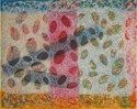 Mixed Media--Non-representationalFloating Ovals