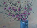 Painting--Acrylic-FloralFlowering Quince