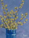 Painting--Acrylic-Still LifeForsythia