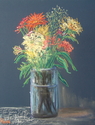 Painting--Pastels-FloralAutumn Bouquet