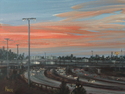 Painting--Acrylic-CityscapeInterscape 85