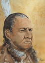 Painting--Watercolor-PortraitSitting Bull