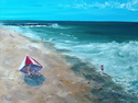 Painting--Acrylic-SeascapeTesting The Waters
