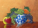 Painting--Acrylic-Still LifeFruit Bowl II