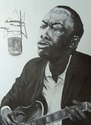 Painting--Acrylic-PortraitJohn Lee Hooker