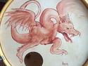 Painting--Acrylic-FantasyDavinci Dragon