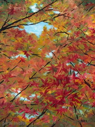 Painting-Falls Back II