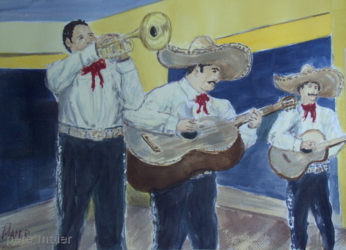Painting-Figurative-Three Amigos