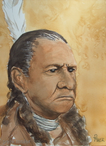 Painting-Portrait-Sitting Bull