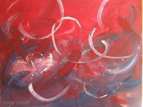 Painting-Abstract-Breaking Hearts
