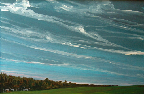 Painting-Landscape-Looking Up