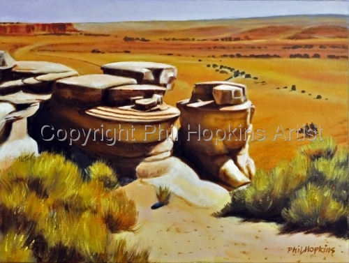 Painting-San Raphael Overlook