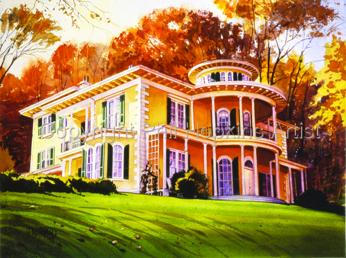 Painting-Landscape-Aurora Mansion
