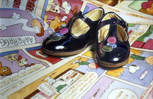 Painting-Conceptual-Comic Shoes