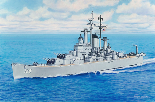Painting-Landscape-U.S.S. Des Moines