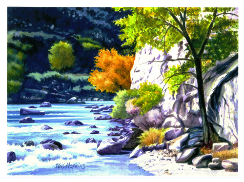 Painting-Landscape-Sevier River Bend