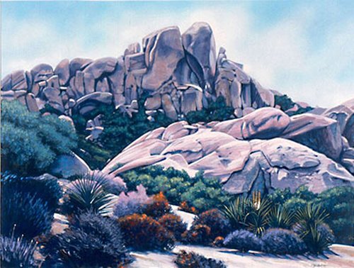 Painting-Landscape-Joshua's Rocks