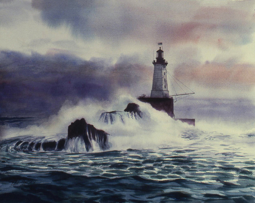 Painting-Landscape-St. George Lighthouse