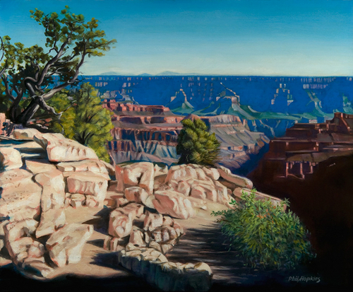 Painting-Landscape-Grand Canyon View