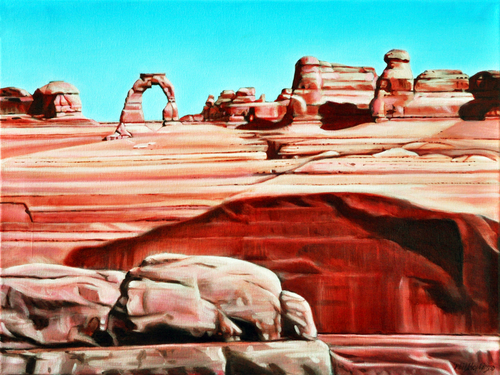 Painting-Landscape-Delicate Arch