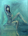 Blue nude #3