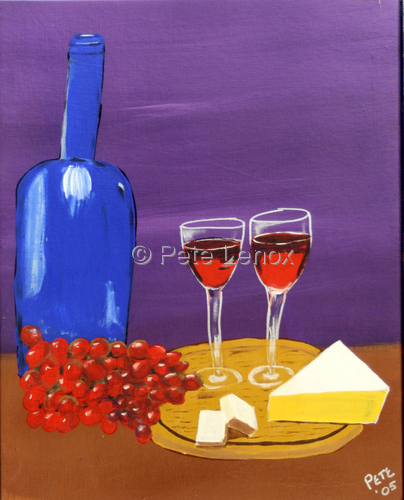 Still Life with Grapes