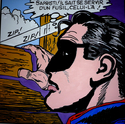 Painting-Lone Ranger Ambushed (En Francais)