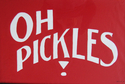 Painting--Acrylic-ConceptualOh Pickles! (Before Kruger)