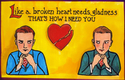 Drawing--Ink-GenreTwo Men in Love (Broken Hearts)