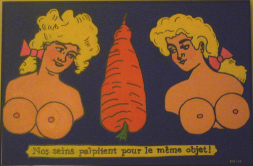 Painting-Nude-Bountiful Nude Carrot Ladies En Francais