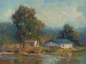 Painting--Oil-ImpressionismAfternoon on the Erie Canal