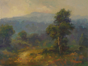 Painting--Oil-ImpressionismSummer Light on the Path