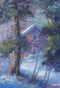 Painting--Oil-ImpressionismAdirondack Winter