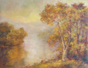 Painting--Oil-ImpressionismFall on the Mohawk River