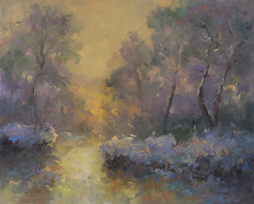 Painting-Impressionism-Winter Glow