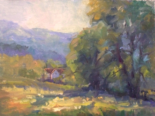 Painting-Landscape-Shadows and Light