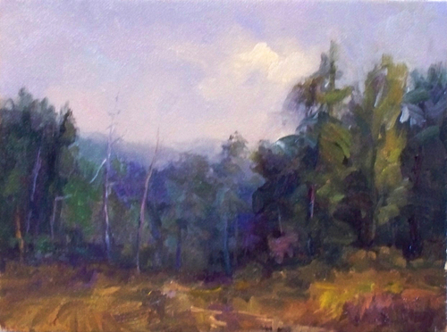 Painting-Impressionism-Late Summer View from Chestertown