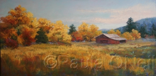 Painting-Landscape-Grants Horse Barn