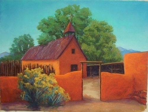 Painting-Landscape-El Rancho Mission