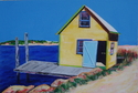 Painting--Acrylic-LandscapeAqua Door